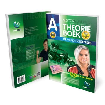 Motor Theorieboek 2025 VekaBest - Theorie Boek Rijbewijs A, Boeken, Verzenden, Nieuw, Overige niveaus, VekaBest
