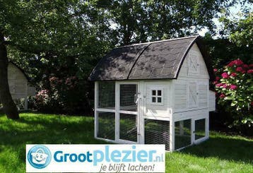Kippenhok Kathedraal XL - Ook geschikt als konijnenhok, Dieren en Toebehoren, Pluimvee | Toebehoren, Ophalen of Verzenden, Nieuw