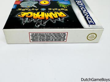 Gameboy Advance / GBA - Rampage - Puzzle Attack + Reg. Card, Verzenden, Gebruikt