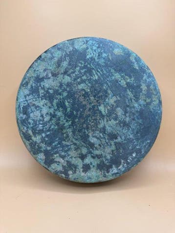 Oud-Khmer Brons gong - 6.5 cm (Zonder minimumprijs)