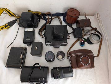 Zenit, Zeiss, Cosina CT1G,Contaflex,Zenit TTL Analoge camera, Nieuw