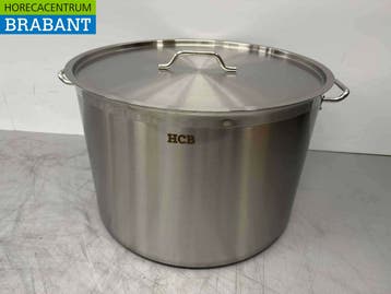 HCB RVS Soeppan Kookpan Pan Inductie 60 x 40 cm 113 liter, Ophalen of Verzenden, Nieuw in verpakking