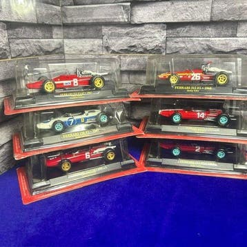 Altaya/Ixo 1:43 - Model raceauto (6) - Lotto 6 Modellini, Nieuw