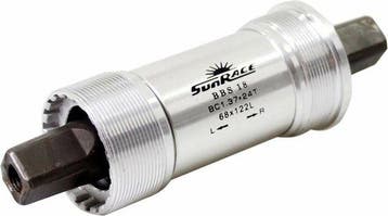 Sunrace trapas 68/122mm BSA aluminium - Fietsketting, Fietsen en Brommers, Verzenden, Nieuw