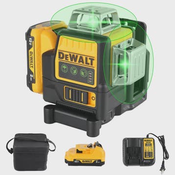 DeWalt DW089LG 12V Groene Laserwaterpas - 360° Horizontaal/V, Verzenden, Nieuw