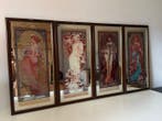 Alphons Mucha (1860-1939) (after) - The four seasons -