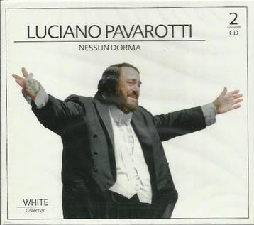 cd - Luciano Pavarotti - White Collection - Nessun Dorma, Cd's en Dvd's, Verzenden, Zo goed als nieuw
