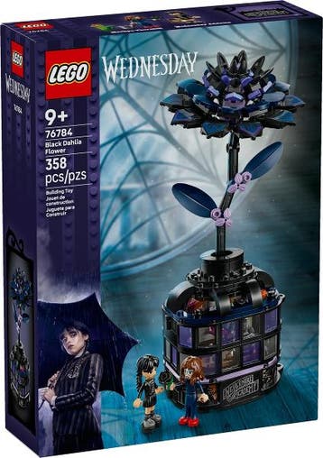 LEGO Wednesday Zwarte Dahlia - 76784 (Nieuw), Verzenden, Nieuw
