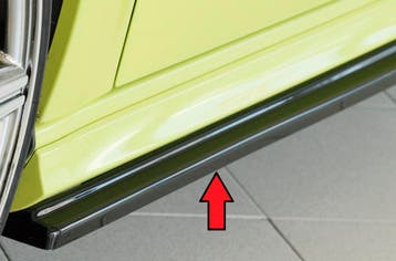Side skirt aanzetstuk | geschikt voor Audi | A3 S-Line / S3, Verzenden, Nieuw, Audi