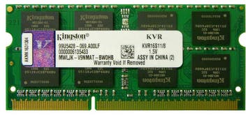 Kingston KVR16S11/8G – 8GB DDR3 1600MHz SO-DIMM Laptop, Computers en Software, Ophalen of Verzenden, Nieuw