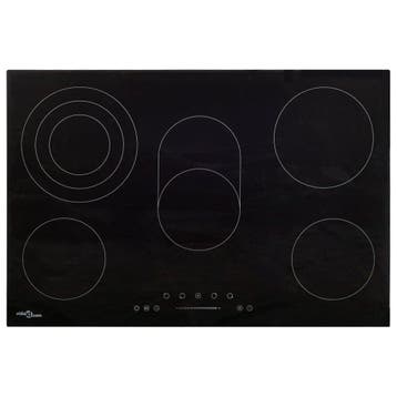 Elektrische kookplaat 8500W | 5 zones | Laatste Stuk!, Keramisch, Ophalen of Verzenden, Zo goed als nieuw, Inbouw