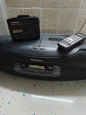 Panasonic - RX-ES50 - RQ-V185 Set audioapparatuur, Nieuw