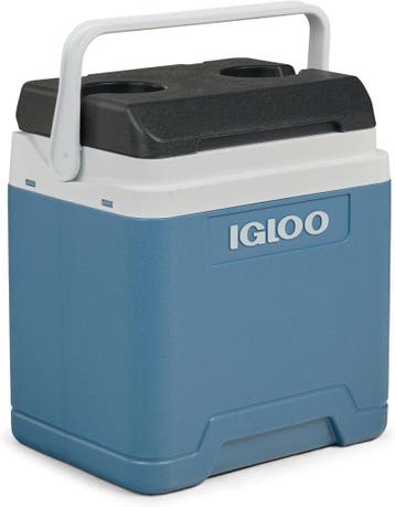 Igloo Koelbox 27L IJsblauw - 41% korting - Retoertje, Ophalen of Verzenden, Zo goed als nieuw, Koelbox, Koelelement