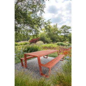 Estilo picknickset 220 cm - rood, Ophalen of Verzenden, Nieuw, Rood