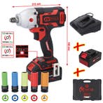 KS Tools eMONSTER 1/2 Brushless Accu-Slagmoersleutelset, Verzenden, Nieuw