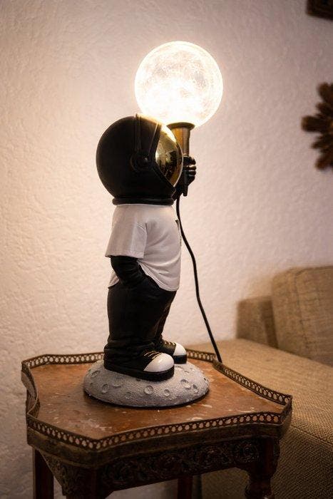 Lamp - Hars - Design astronaut Apollo, Antiek en Kunst, Kunst | Designobjecten