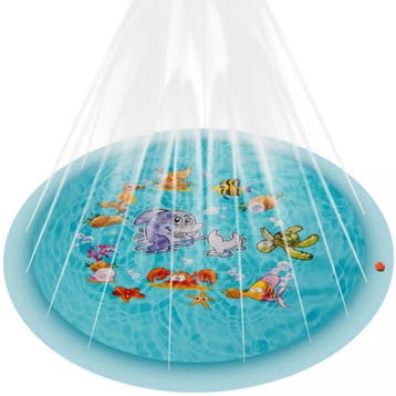 Kruzzel watermat fontein Ø165 cm – kleurrijke sproeimat v, Ophalen of Verzenden, Nieuw