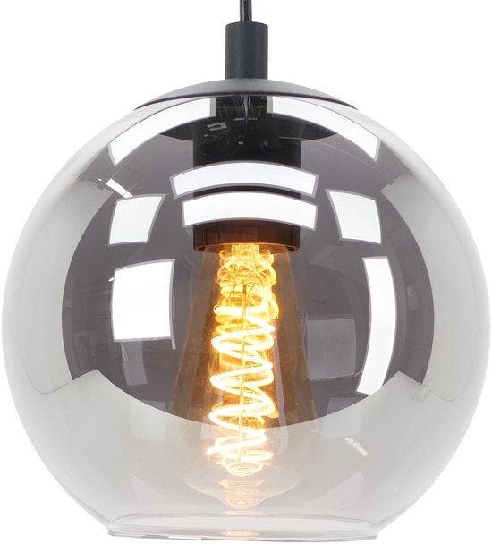 EGLO Ariscani Hanglamp - E27 - Ø 20 cm - Rookglas | Smoke, Huis en Inrichting, Overige Huis en Inrichting, Verzenden