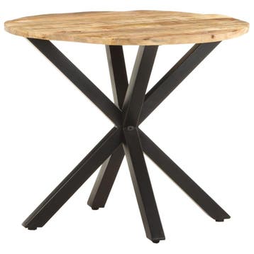 vidaXL Bijzettafel 68x68x56 cm massief mangohout, Huis en Inrichting, Tafels | Bijzettafels, Verzenden, Nieuw, 45 tot 60 cm