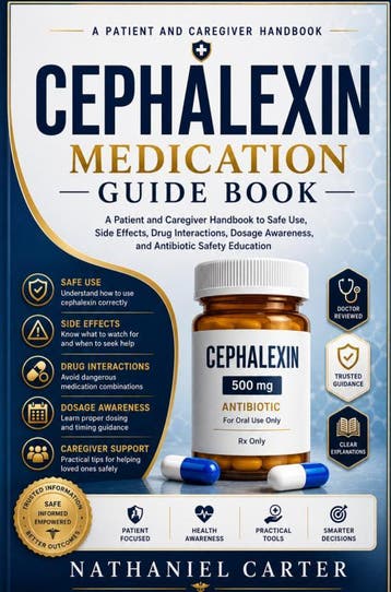 Cephalexin Medication Guide Book | Nathaniel Carter | Nieuw, Ophalen of Verzenden, Nieuw, Nathaniel Carter