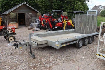 Veiling: Machinetransporter Hulco Terrax-3 2021, Overige kleuren, Overige brandstoffen, Aanhangers en Opleggers, BTW verrekenbaar