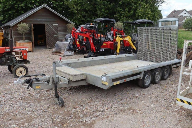 Veiling: Machinetransporter Hulco Terrax-3 2021, Auto's, Vrachtwagens, BTW verrekenbaar, Overige brandstoffen, Overige kleuren