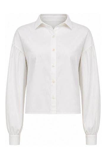By-bar Blouse in maat M Wit, Kleding | Dames, By-bar, Verzenden, Zo goed als nieuw, Wit