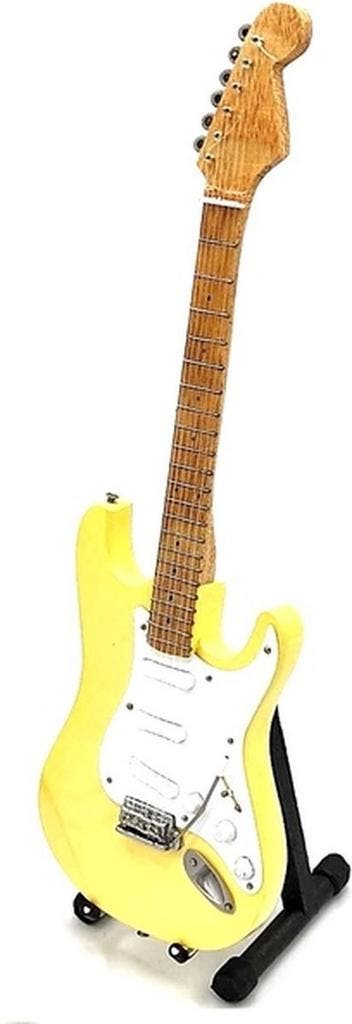 Miniatuur replica Fender Stratocaster gitaar - Jimi Hendrix, Ophalen of Verzenden, Nieuw, Pop, Beeldje of Miniatuur