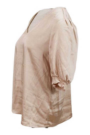 Aaiko Top in maat S Beige, Aaiko, Verzenden, Zo goed als nieuw, Beige