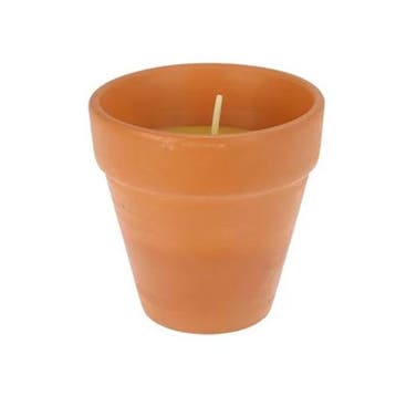 Citronella kaars | Gardalux (Terracotta pot), Verzenden, Nieuw