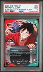 Bandai - 1 Graded card - One Piece - Monkey D. Luffy, Nieuw