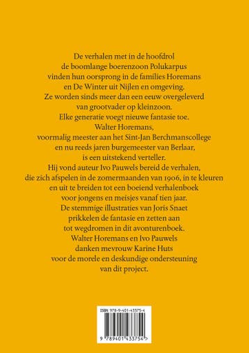 De wonderbaarlijke zomer van Polukarpus Boterbier, Verzenden, Zo goed als nieuw, Walter Horemans