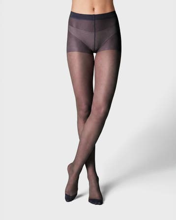HEMA Panty 20 denier glans - 4 stuks donkerblauw 2+2 gratis, Verzenden, Nieuw