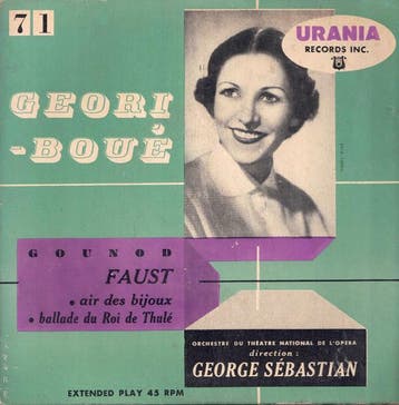 Geori Boué, Charles Gounod - Faust, Ophalen of Verzenden, Gebruikt