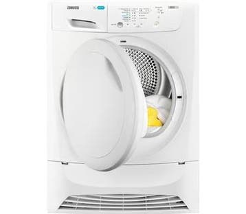 WEG=WEG: Zanussi ZDP7200NW 7KG Condensdroger Refurbished, Witgoed en Apparatuur, 6 tot 8 kg, Verzenden, Zo goed als nieuw, Voorlader