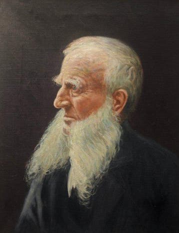 École réaliste européenne (XIX-XX) - Le vieil homme barbu