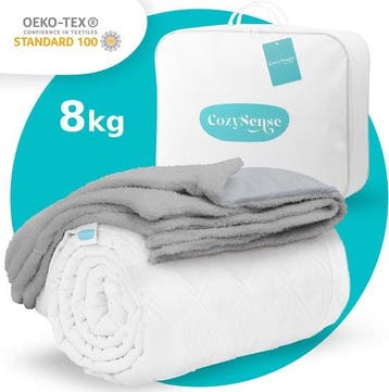 2dekans | CozySense® Verzwaringsdeken 8 kg - Weighted, Ophalen of Verzenden, Zo goed als nieuw