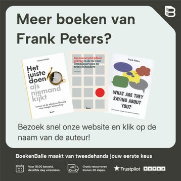 Reputatiemanagement voor iedereen - Frank Peters, Verzenden, Zo goed als nieuw, Frank Peters