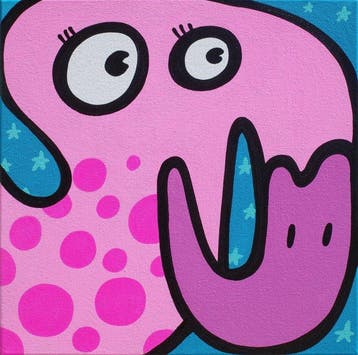 Kev Munday - Dotty Flamingo