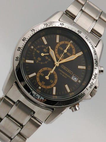 Seiko - Chronograph 10 BAR - Zonder minimumprijs - 7T92-0DW0