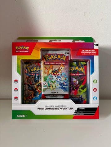Pokémon - 1 Box - Primi Compagni dAvventura Serie 1 ITA -, Nieuw
