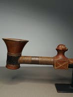 Figuratieve pijp - Chokwe - Angola