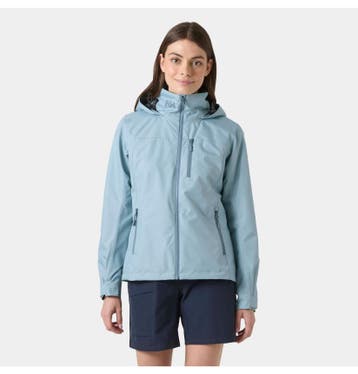 Helly Hansen Crew Hooded Jacket 2.0 | Dames | Lichtblauw, Ophalen of Verzenden, Nieuw, Helly Hansen