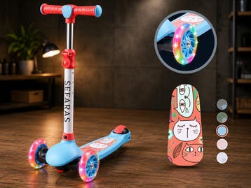 Kinderstep met LED Wielen | 3 Wielen | Vanaf €16, Nieuw