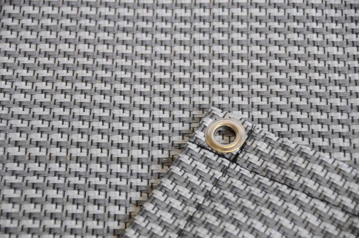 ViaMondo Tenttapijt Premium Grijs 300x500cm, Caravans en Kamperen, Tentaccessoires, Nieuw, Ophalen of Verzenden