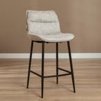 50% Korting: Barkruk Trevi gemêleerd off white/bruin 68 cm, Ophalen, Zo goed als nieuw