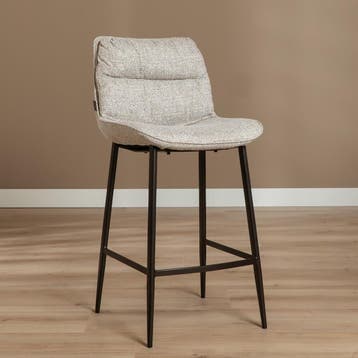 50% Korting: Barkruk Trevi gemêleerd off white/bruin 68 cm, Huis en Inrichting, Barkrukken, Ophalen, Zo goed als nieuw