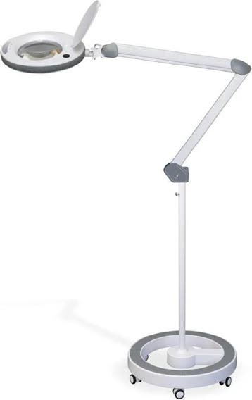 Loeplamp-152mm LENS-3 dioptrie-80LED-Statief, Ophalen of Verzenden, Nieuw, Loeplamp