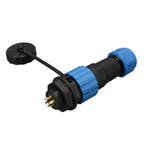 Male + socket - Waterdichte kabelverbinder - 6 aderig, Ophalen of Verzenden, Nieuw