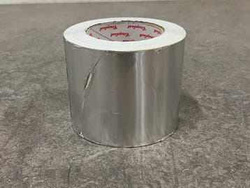 Veiling - 10x Coroplast aluminium tape - folie (100mm × 50m, Nieuw